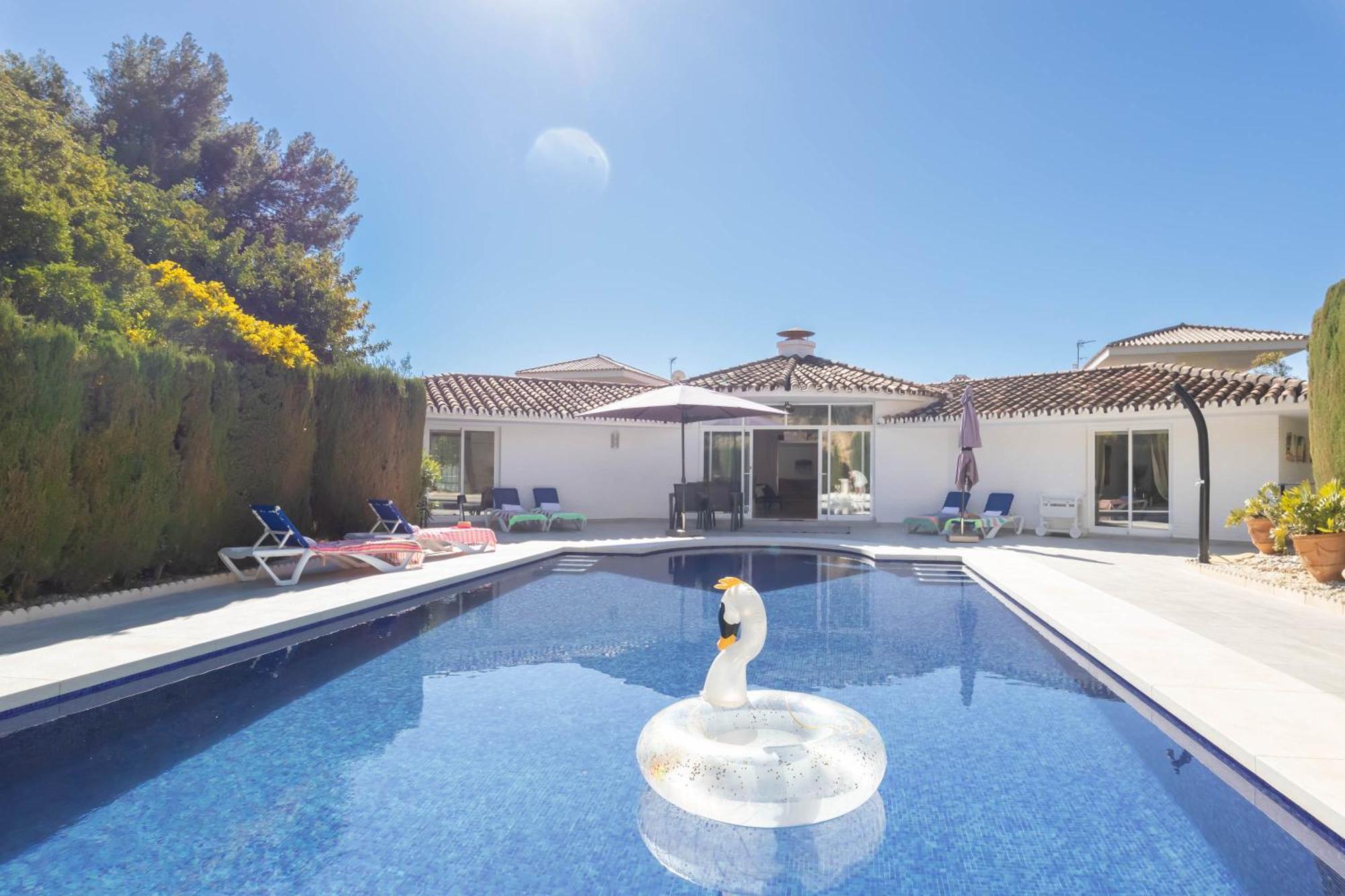 Pool Villa Rancho Domingo Family Friendly - Happy Rentals Бенальмадена Екстер'єр фото